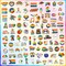 100PCS LGBTQ+ Pride Stickers Pack – Waterproof Rainbow Vinyl Decals for Water Bottles, Laptops, Bikes, Skateboards & Helmets | Gay Lesbian Bi Trans Pride Accessories